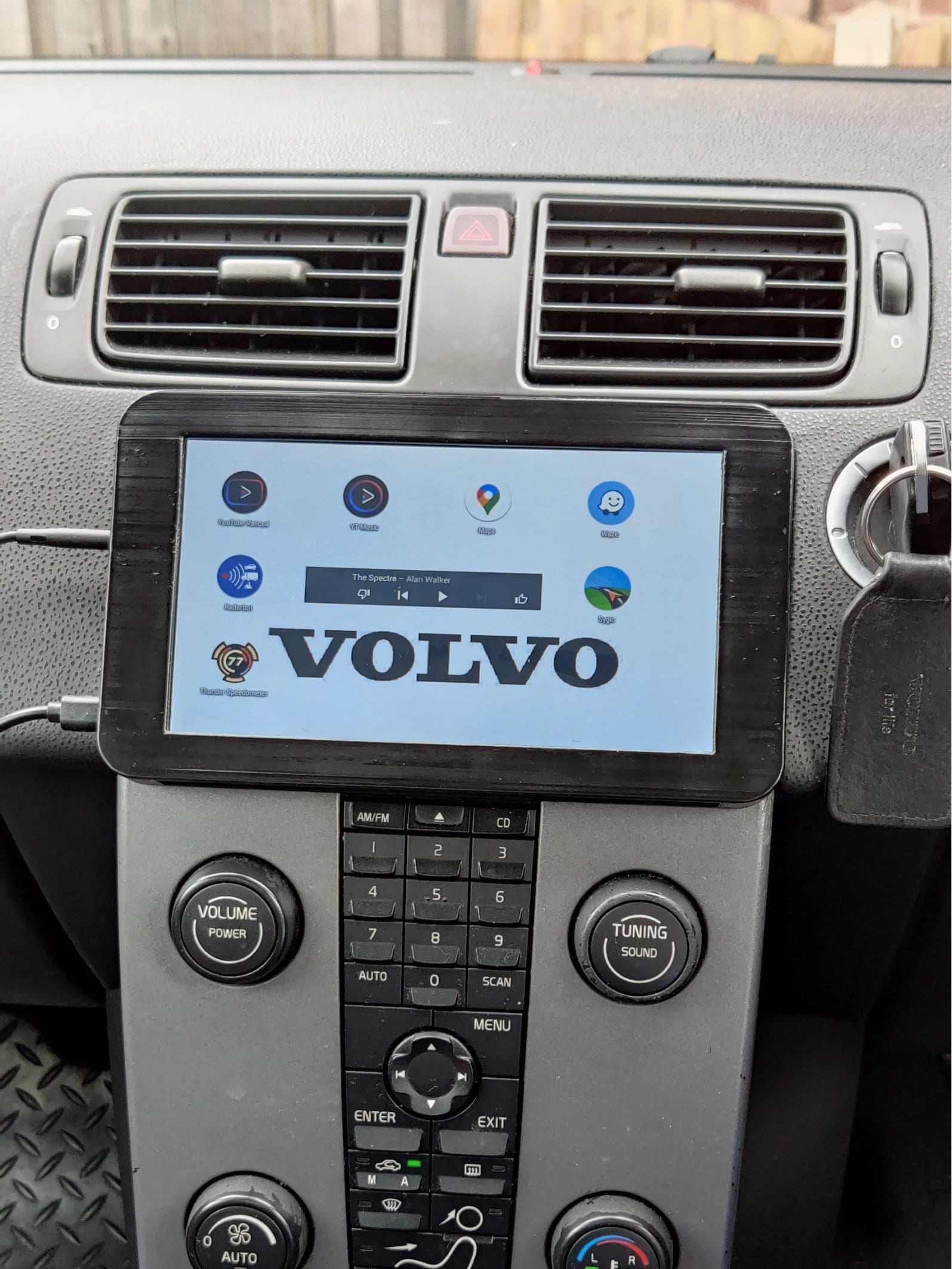 Volvo C30 C70 S40 V50 Custom Head Unit Phone Holder for Vankyo Etsy