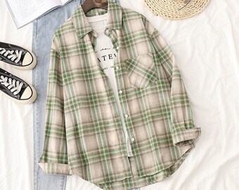 Aesthetic Flannel - Etsy Australia