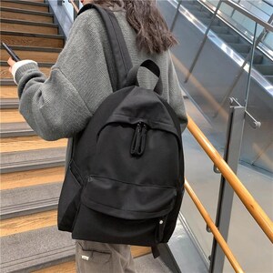 Minimalist school backpack clearance