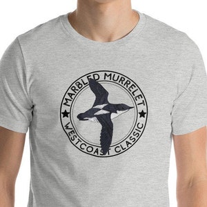 Marbled Murrelet shirt, bird shirt, Auk tshirt, nature shirt, westcoast tee, nature shirt for men, bird t-shirt for women