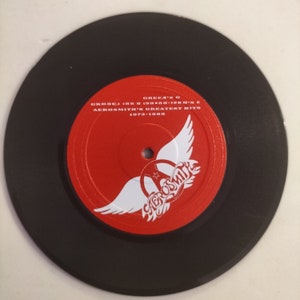 Heavy Metal Retro Schallplatte Untersetzer, Rock Musik Untersetzer, Geschenk für Musik Liebhaber, Party Favor