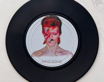 Vinyl Retro Record Coasters,Gift for Music Lovers, Housewarming Gift, Birthday Party Favor