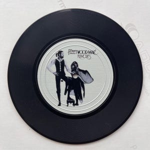 Vinyl Record Coasters, Rumours, Gift for Music Lovers