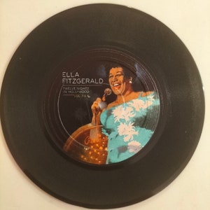 Jazz Record Coasters - Vinyl Retro Record Coaster - Vintage Record - Gift for Jazz Music Lovers  - Fathers Day Gift