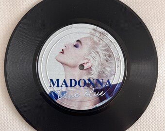 Vinyl Record Coasters – Retro Music Lover Gift