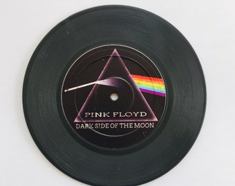 Dark Side of The Moon  - Vinyl Record Coasters,Gift for Music Lovers, Fathers Day Gift