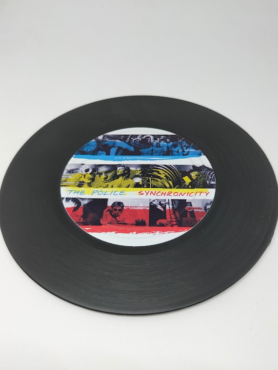 Vinyl Retro Record Coasters,gift for Music Lovers, Fathers Day