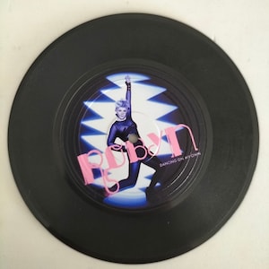 Dancing on My Own- Retro Record Coaster, Gift for Music Lovers, Christmas Gift