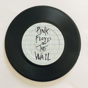 The Wall - Vinyl Record Coasters - Vintage Decor - Gift for Music Lovers -Independence Day