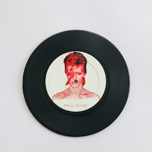Vinyl Retro Record Coasters,Gift for Music Lovers, Housewarming Gift, Birthday Party Favor
