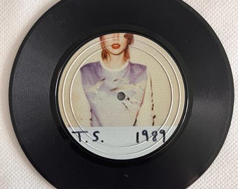Retro Record Coasters, Gift for Music Lovers, Housewarming Gift