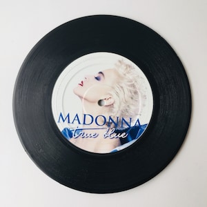 Retro Record Coasters - Vinyl Record Coasters, Gift for Music Lovers