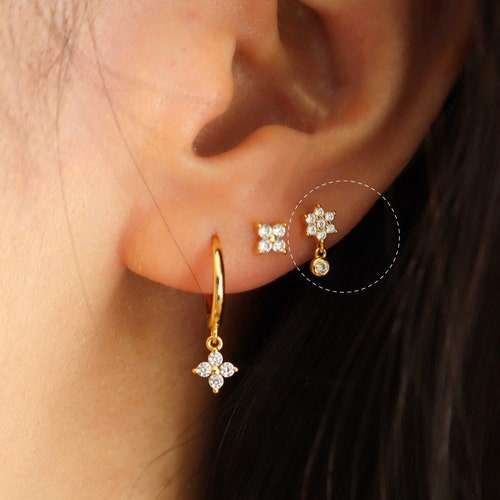 Gift For Her Mini Chunky Huggie Hoops 18K Rose Gold Vermeil Demi Fine Recycled Gold Sustainable Jewellery Jewellery Earrings Hoop Earrings 