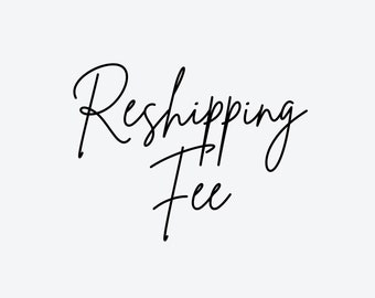 Re-shipping Fee to US
