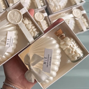 Bougie et bonbon coeur dans une boîte, coffret cadeau premium, cadeaux de douche nuptiale, cadeaux de fiançailles, cadeaux de mariage personnalisés, cadeaux de mariage en vrac