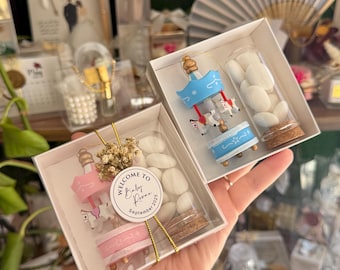 Carousel Favor Box: Baby Shower, Baptism Candy Favors