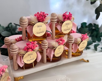 Honey Jar, Honey Jar Candies, Baby Shower Favors, Baby Birth Gift, Baby Girl Gift, Welcome Baby