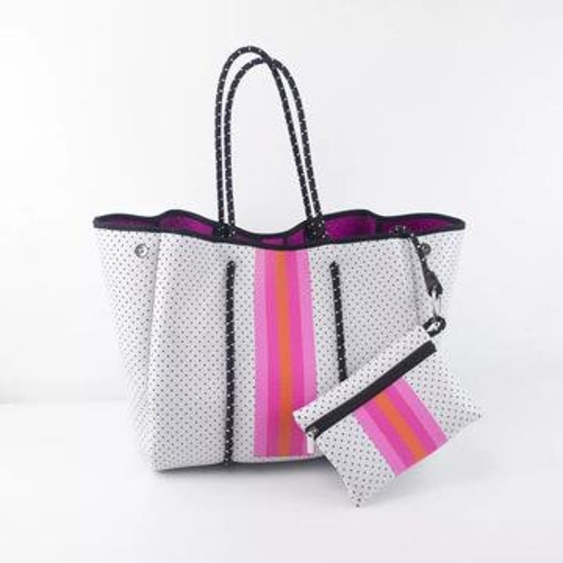 neoprene bag pink