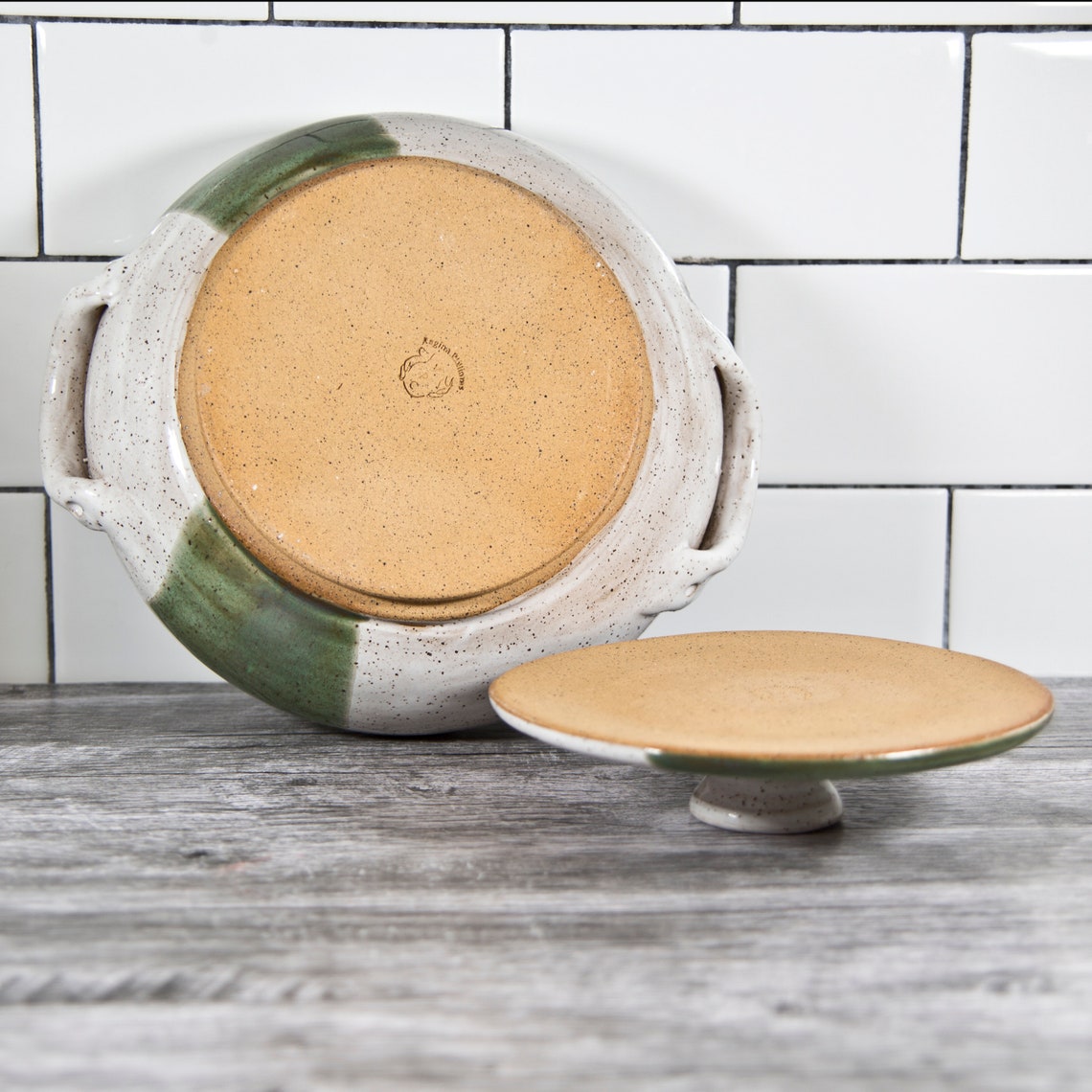 1 Quart Casserole Dish on Speckle Clay Etsy