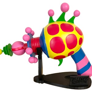 Killer Klowns From Outer Space Cotton Candy Space with Display Stand Gun Horror Movie Prop Toy