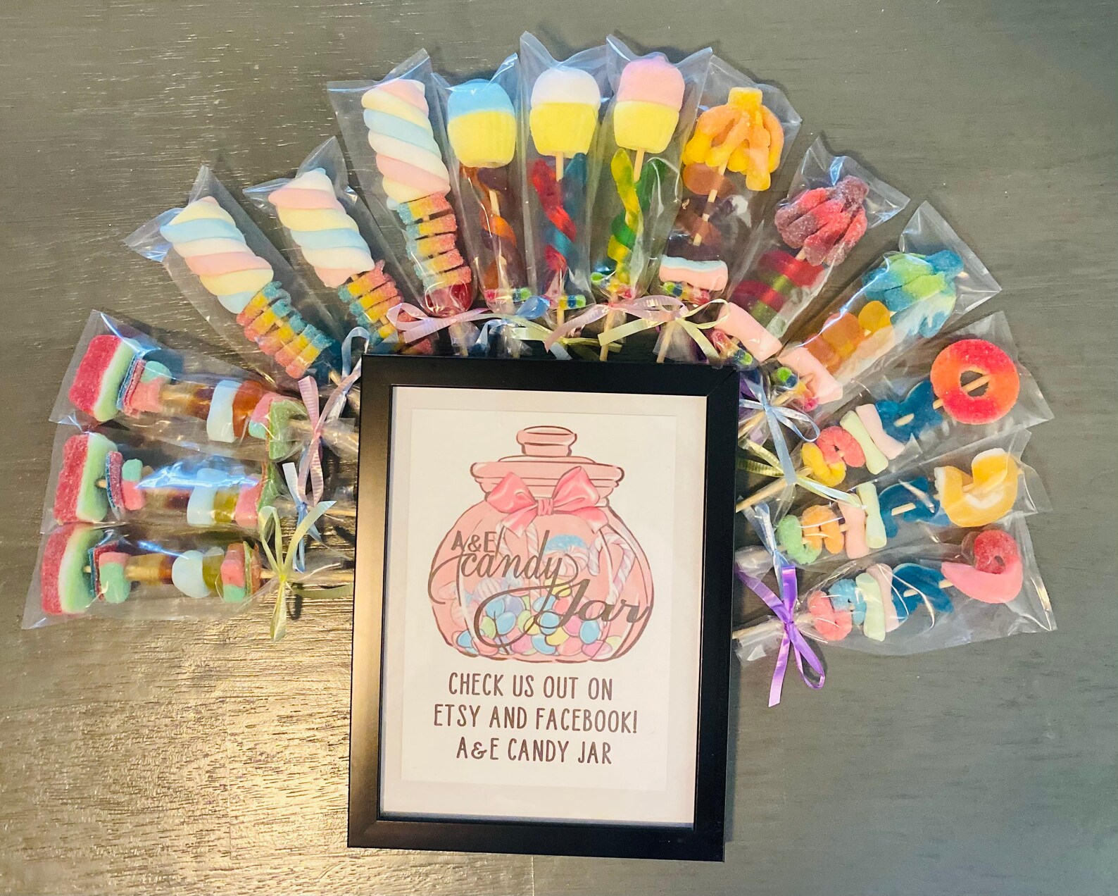 Candy Kabobs Party Favors Treat Boxes Etsy