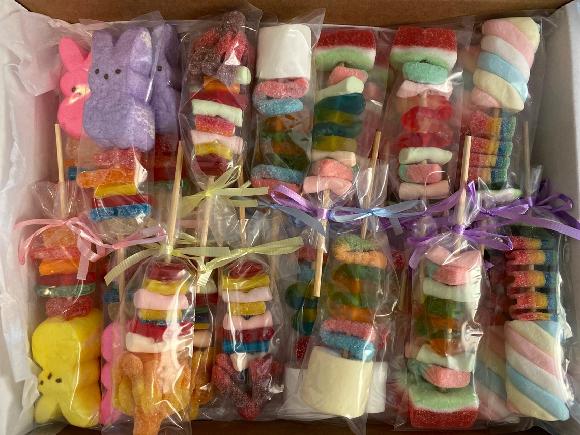 Candy Kabobs Party Favors Treat Boxes Etsy