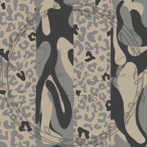 Camo & Leopard Print Combo Seamless File