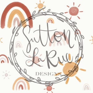 Modern Boho Rainbow Seamless File