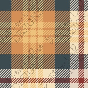 Fall Plaid Seamless File