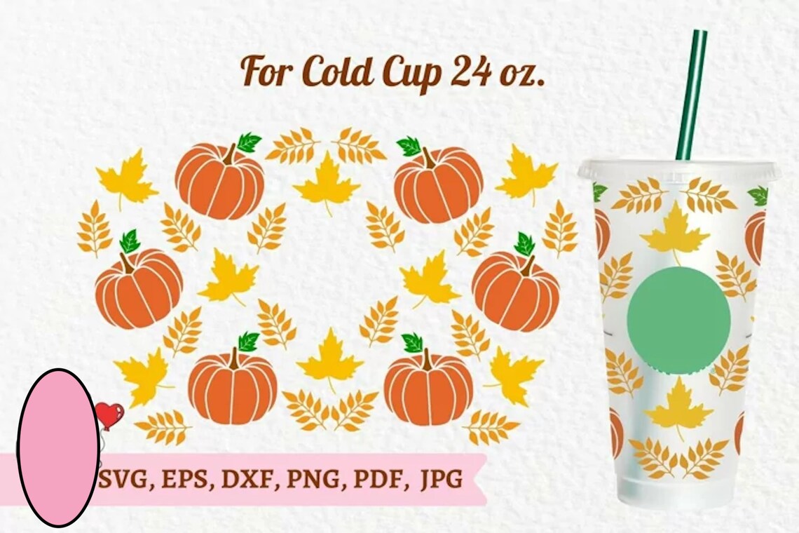 Starbucks pumpkin 24oz Cup Svg Png. Etsy