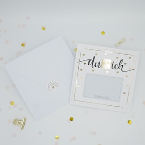 Du & Ich - Rubbelkarte - Glückslos - Geschenk für Hochzeit, Verlobung, Jahrestag, Geburtstag oder zwischendurch - Zeit schenken