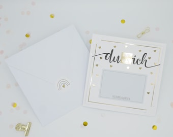 Du & Ich - Rubbelkarte - Glückslos - Geschenk für Hochzeit, Verlobung, Jahrestag, Geburtstag oder zwischendurch - Zeit schenken