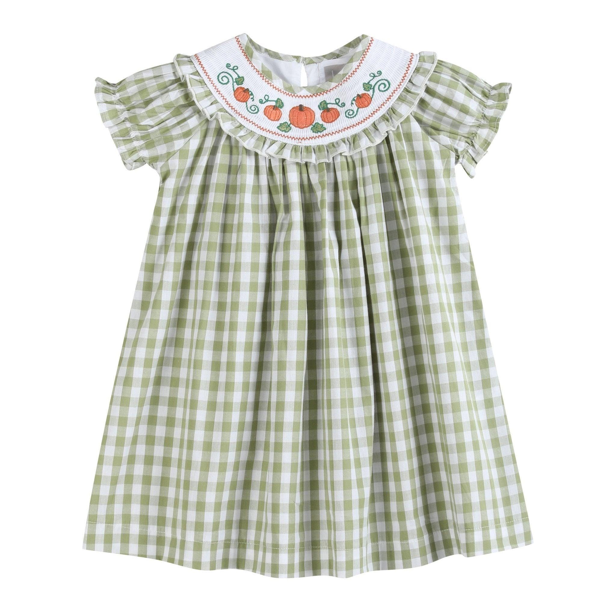 Toddler Smocked Sage Green Dress - Etsy