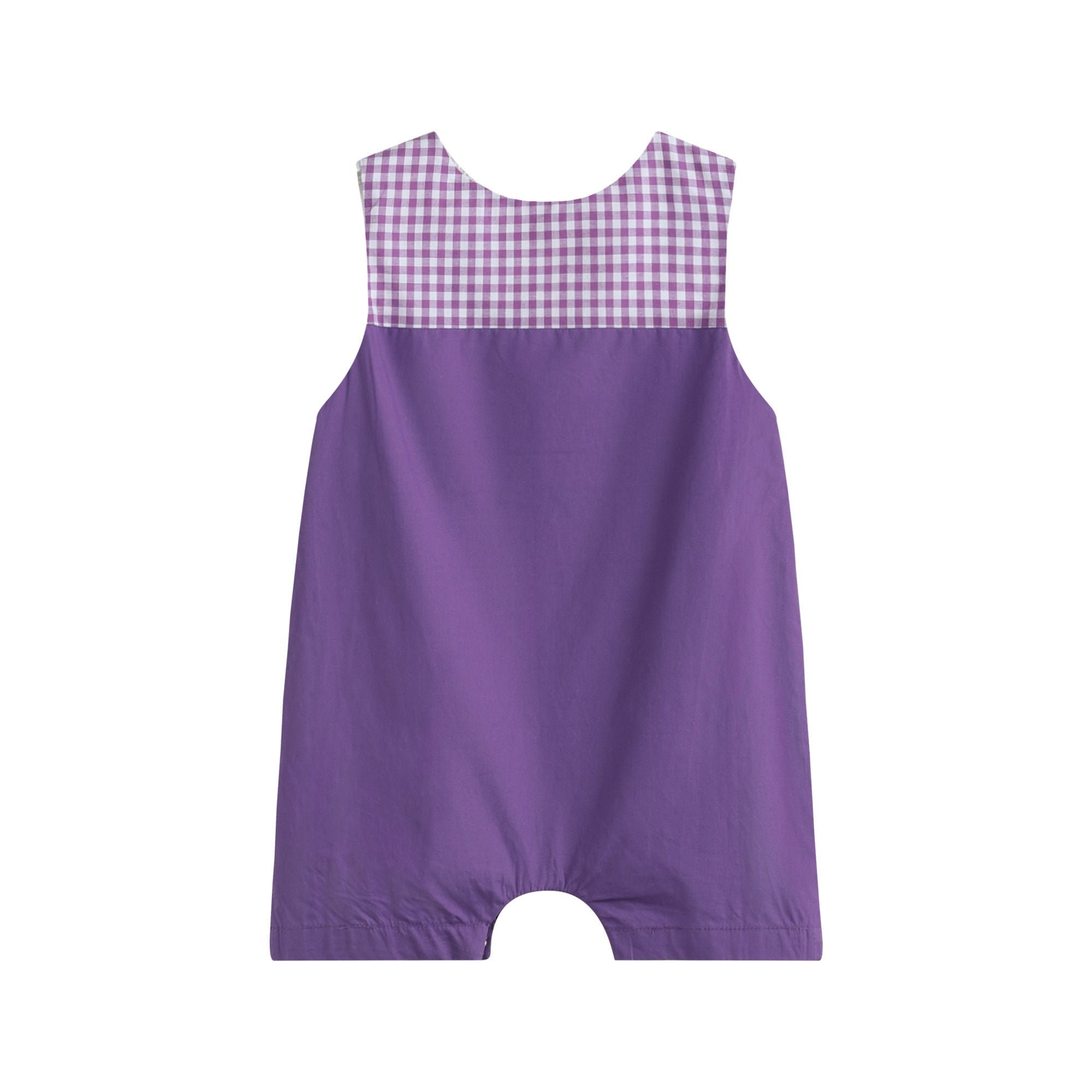 mardi gras smocked dress