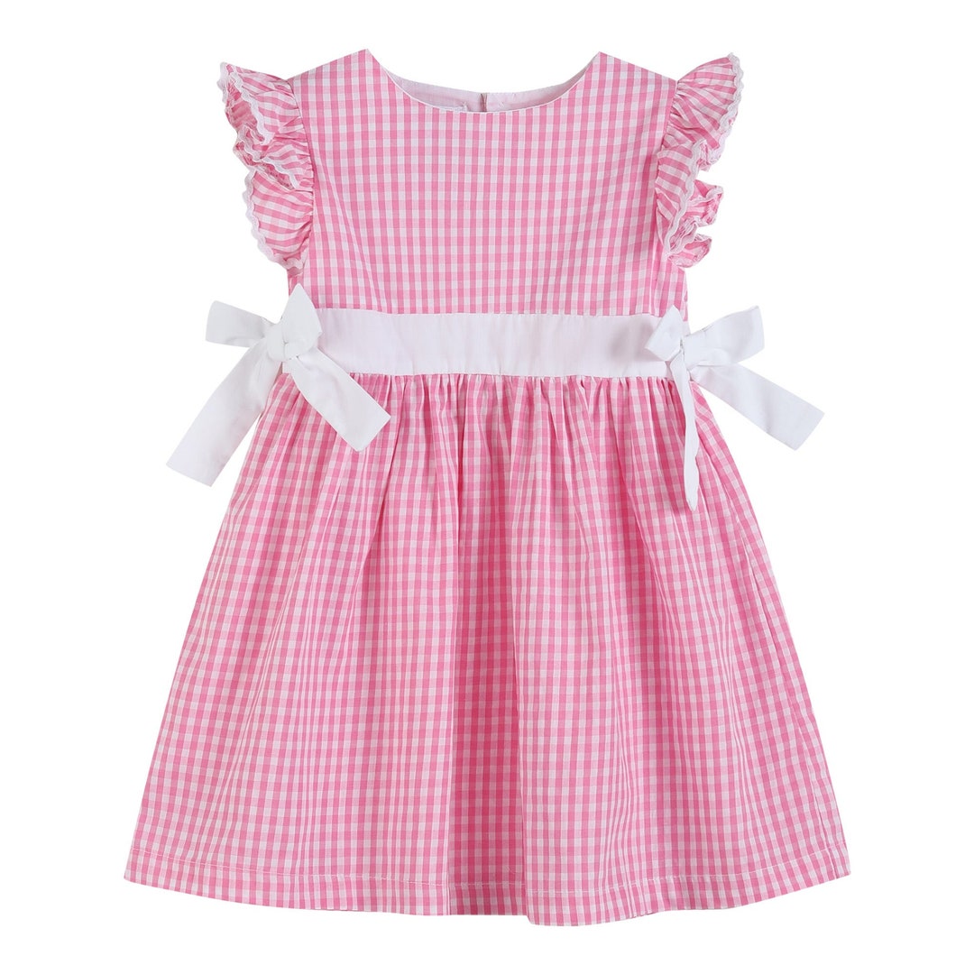 Astrid Gingham Dress - Pink main image 1