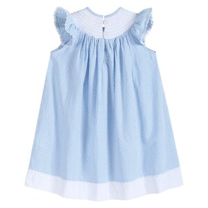 Blue Gingham Easter Bunny Dress Shirt