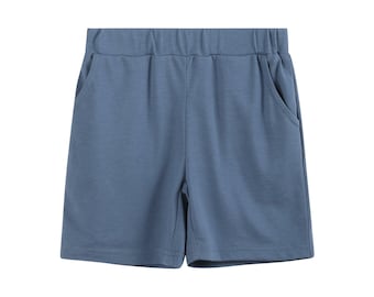 Dark Blue Boys Pocket Short