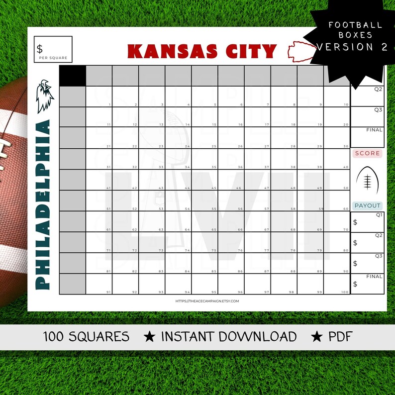 Super Bowl Boxes Chart Image To U