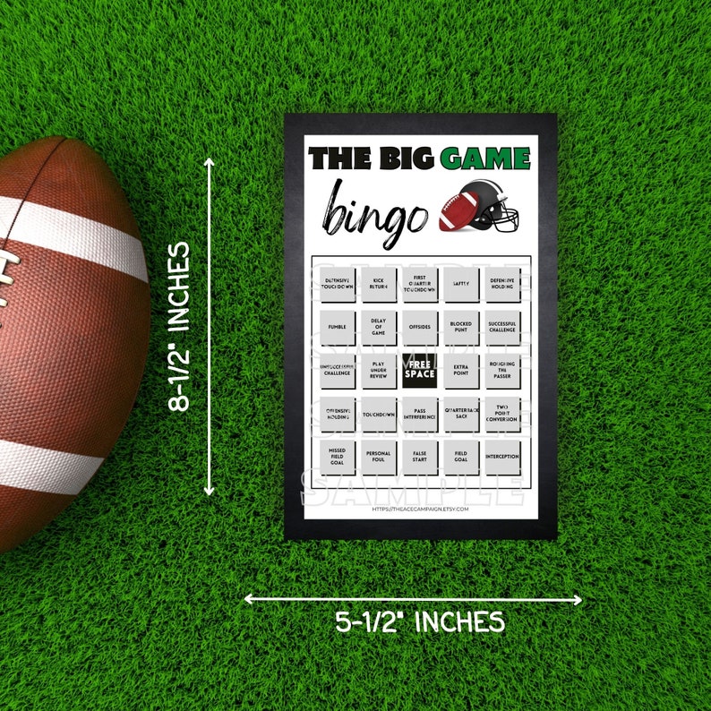 Super Bowl Bingo Cards Printable Super Bowl Games Printable Bingo
