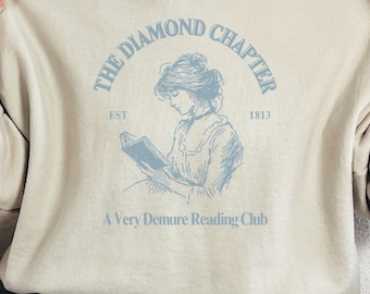 Romance Book Club Sweater Cozy Regency Era Reader Sweatshirt Vintage Book Lover Gift