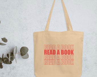 Bolsa de lectura, regalo para amantes de los libros, regalo para lectores, bolsa ecológica.