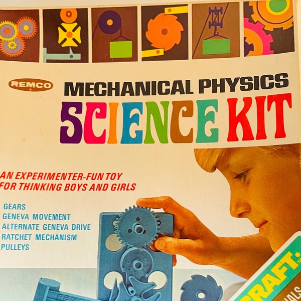 Vintage Remco Science Kit – Mechanical Physics