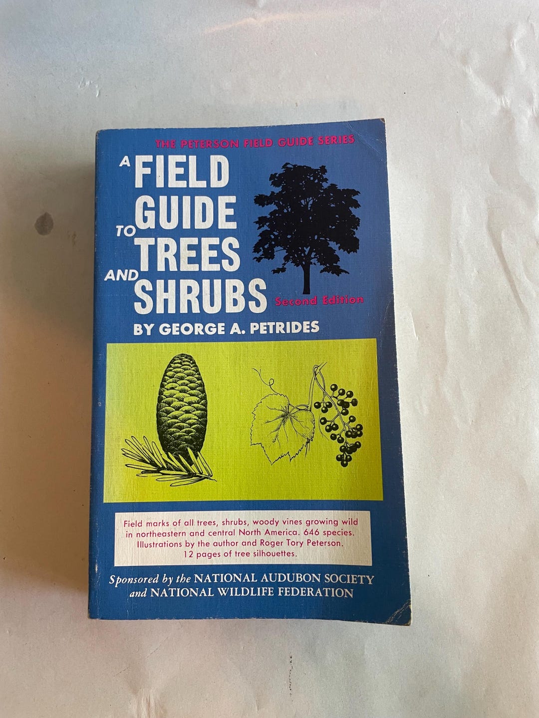 Vintage Peterson Field Guide - Trees and Shrubs - Etsy