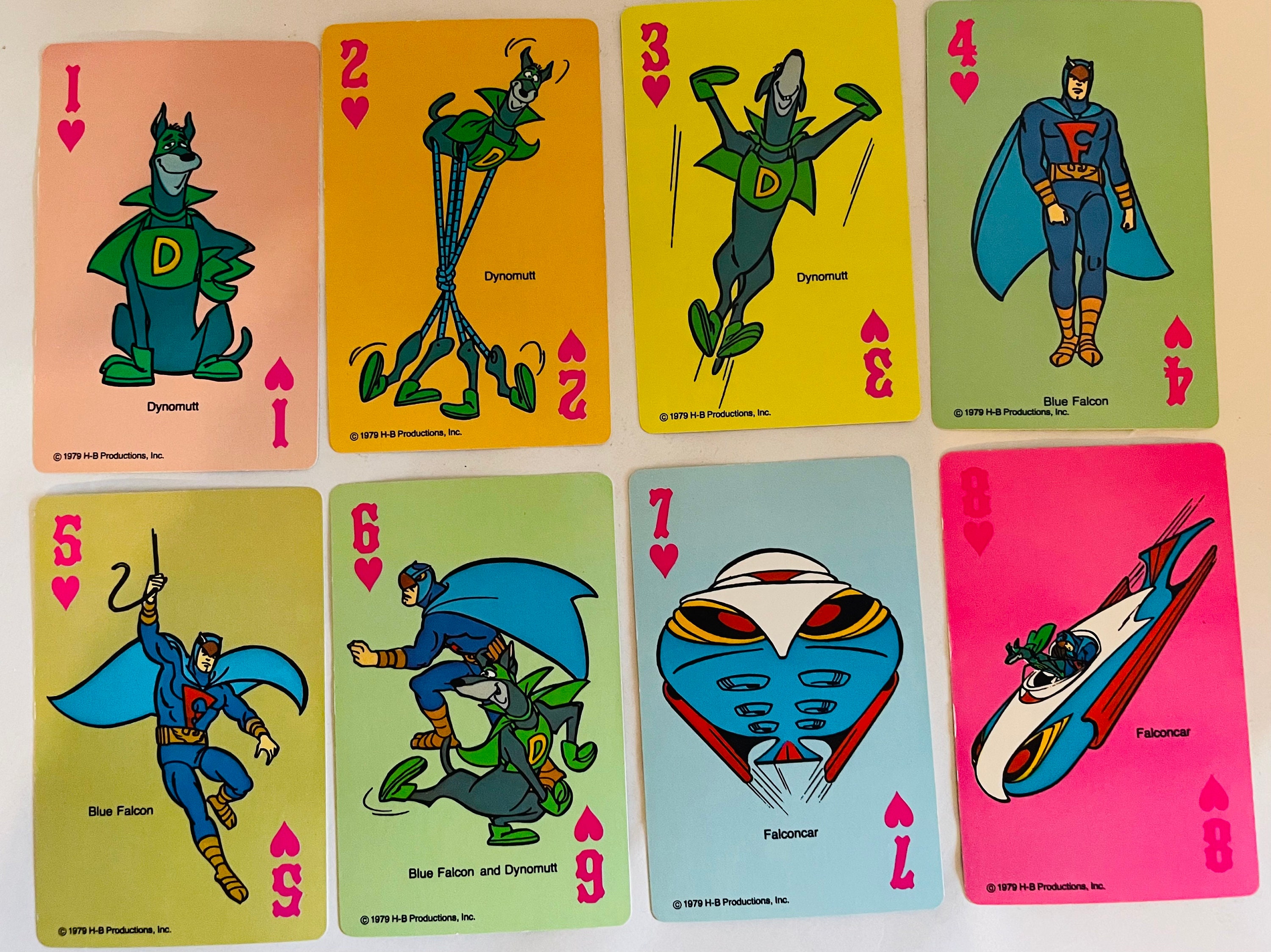 Vintage Hanna-barbera Prod. Crazy Eights Card Game Featuring