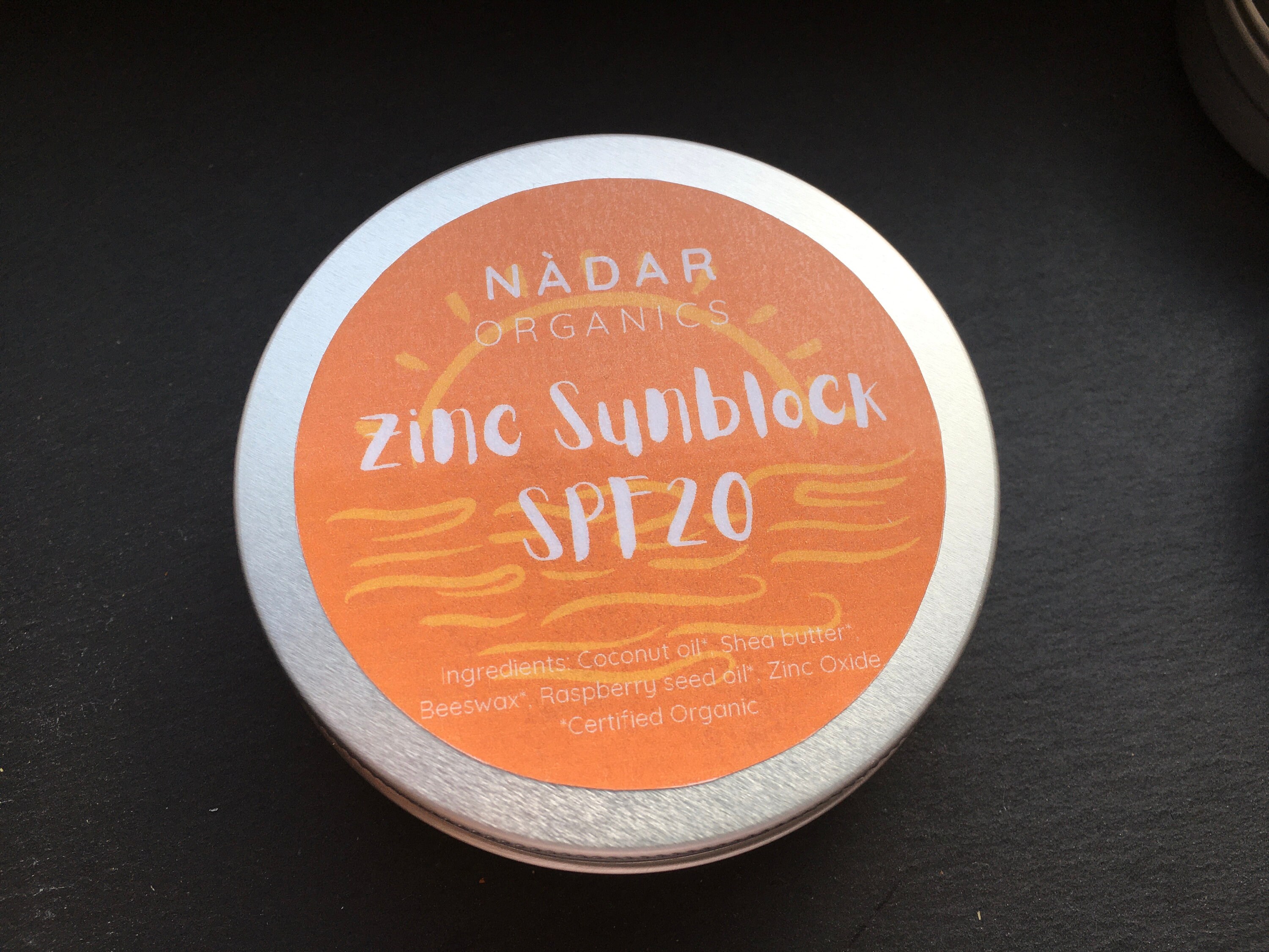 Organic Zinc Oxide Sunblock SPF 20 Etsy