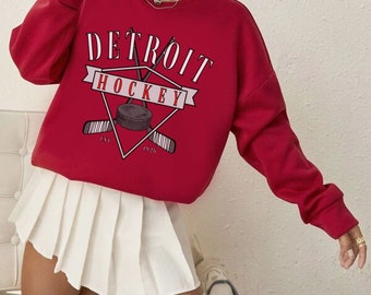 red wings crewneck