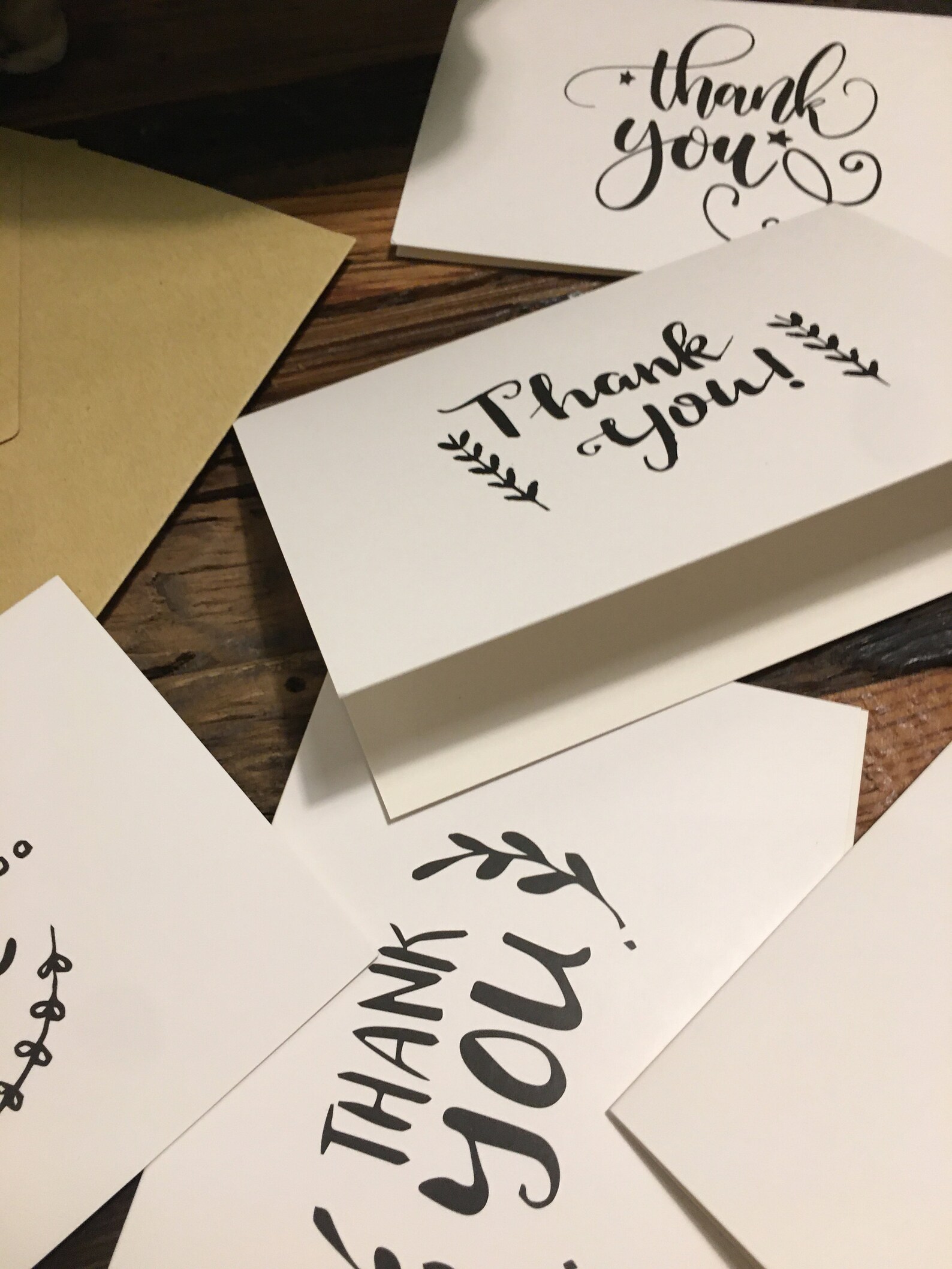 72 Thank You Cards Bulk Thank You Notes Blank with Craft Etsy