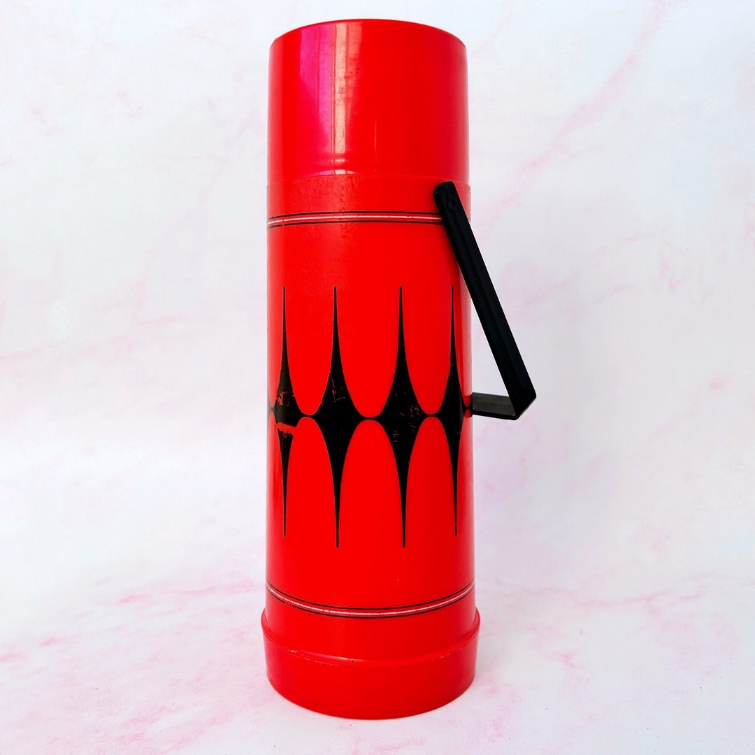 Aladdin Thermos Vintage Aladdin's Vanguard No. 23C Pint Thermos Red