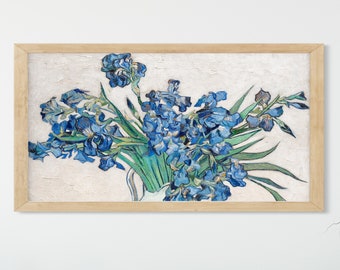 Samsung Frame TV Art, Irises, Classic Art, Vincent Van Gogh, Digital Download, Instant Download, SFT419