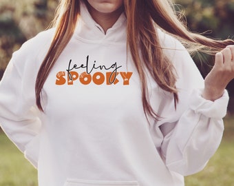 Feeling Spooky Hoodie, Feeling Spooky Shirt, Halloween Shirt, Halloween Hoodie, Bella Canvas Hoodie, Bella Canvas Unisex Hoodie, Fall Shirt